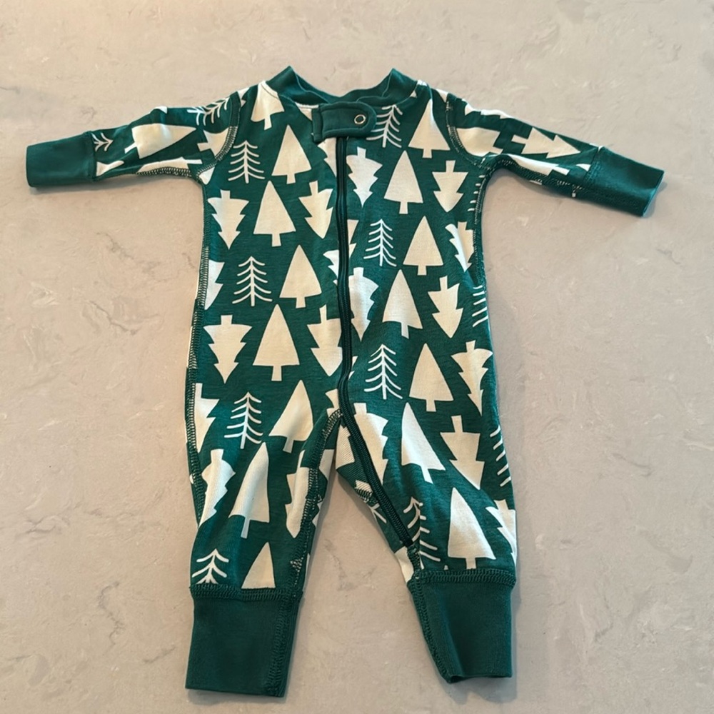 Hanna Andersson Size 0-3 Mos 100% Organic Cotton One Piece